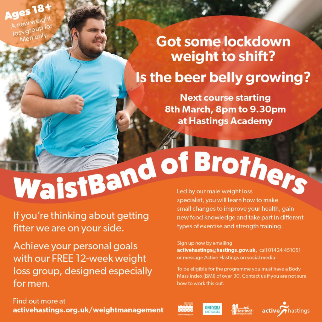 Waistband of Brothers – A Weight Loss Group for Men Only